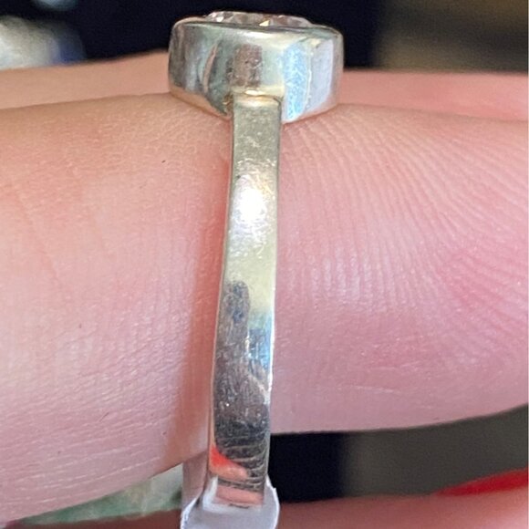 Ring Size 8 Sterling Silver 925 Women Semi-Precious Stone - Picture 4 of 11